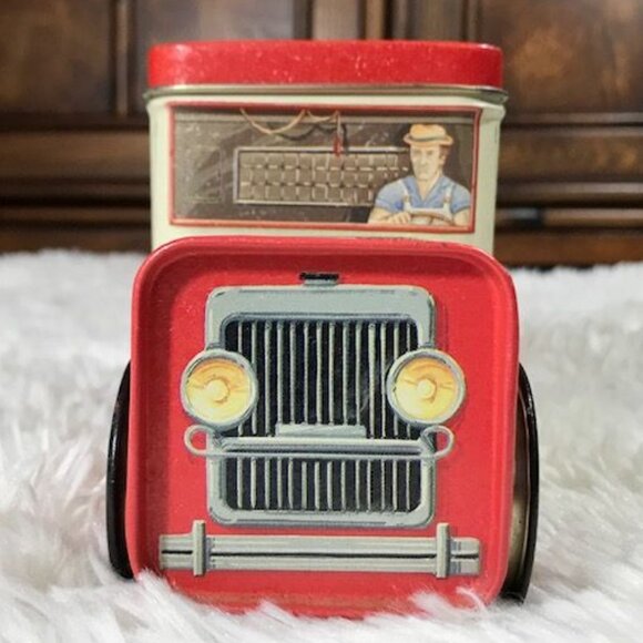 Set of 2 Vintage Coca-Cola Campbell's Soup Multi-Compartment Delivery Truck Tins - Picture 12 of 16